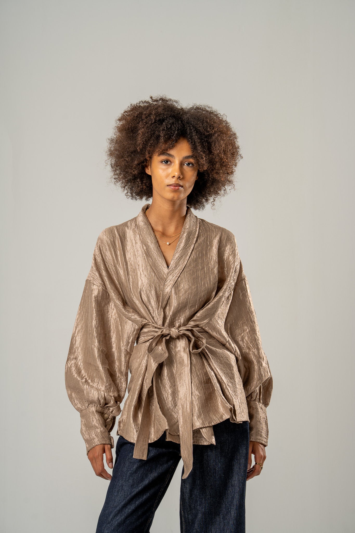Satin Kimono